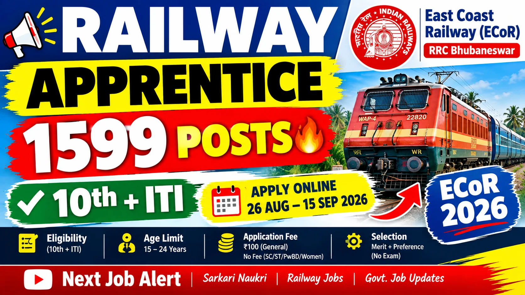 East Coast Railway Apprentice